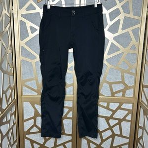 Prana Black Roll Up Hiking‎ Outdoor Pants